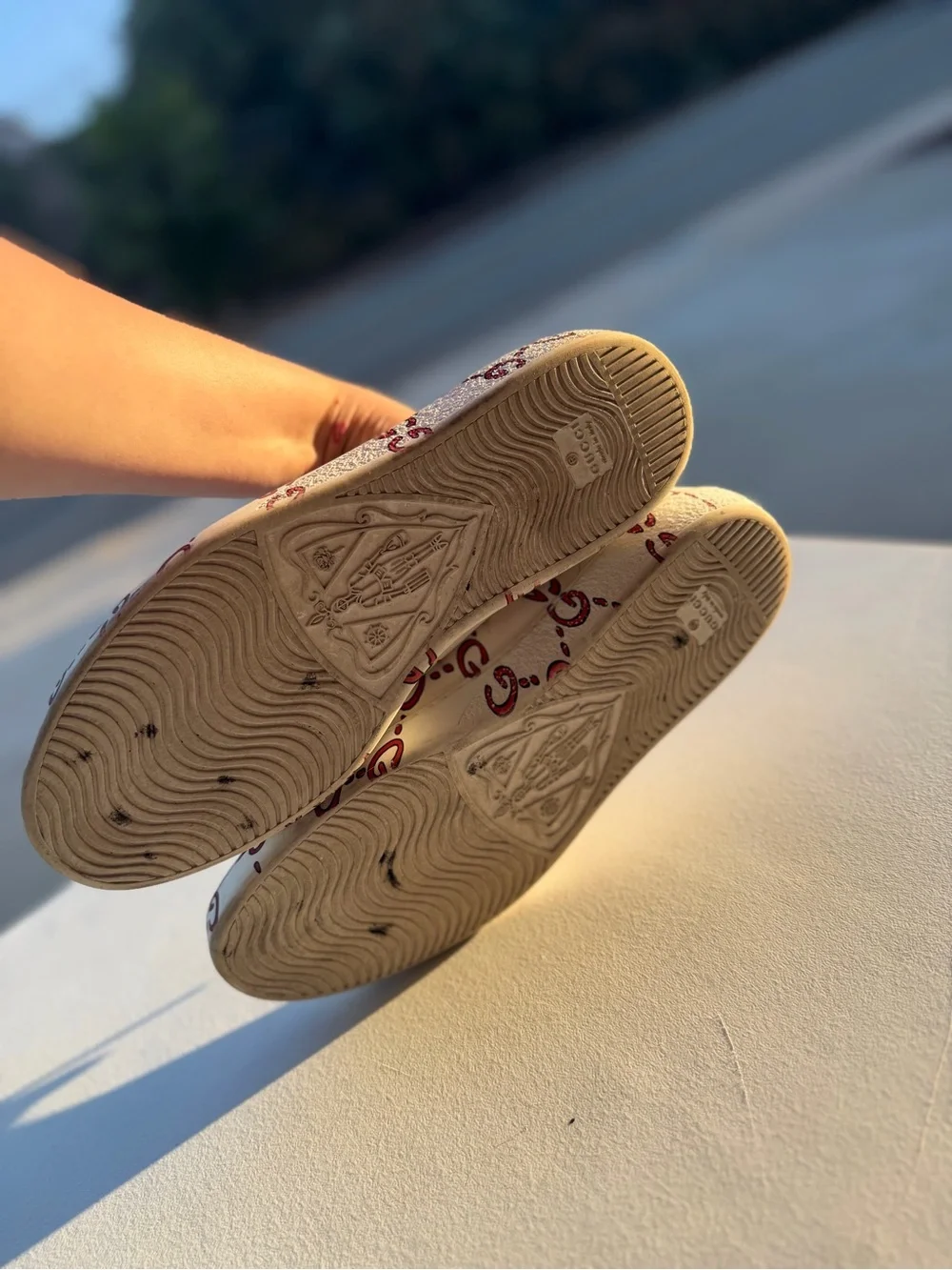 Gucci Ace 'GG Print' sneakers
